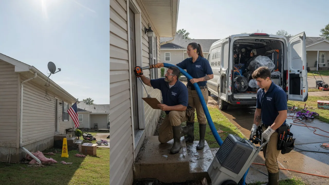 Ceiling Water Damage Restoration in Ghent, WV near me